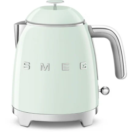 Hervidor Eléctrico SMEG KLF05PGEU, 1400 W, Verde Agua, Compacto y Elegante