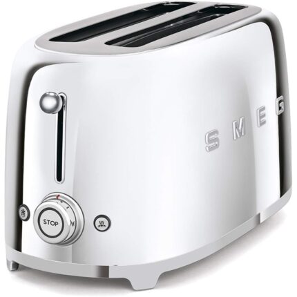 Smeg TSF02SSEU 1500W 2 Ranuras 6 Niveles Tostadora